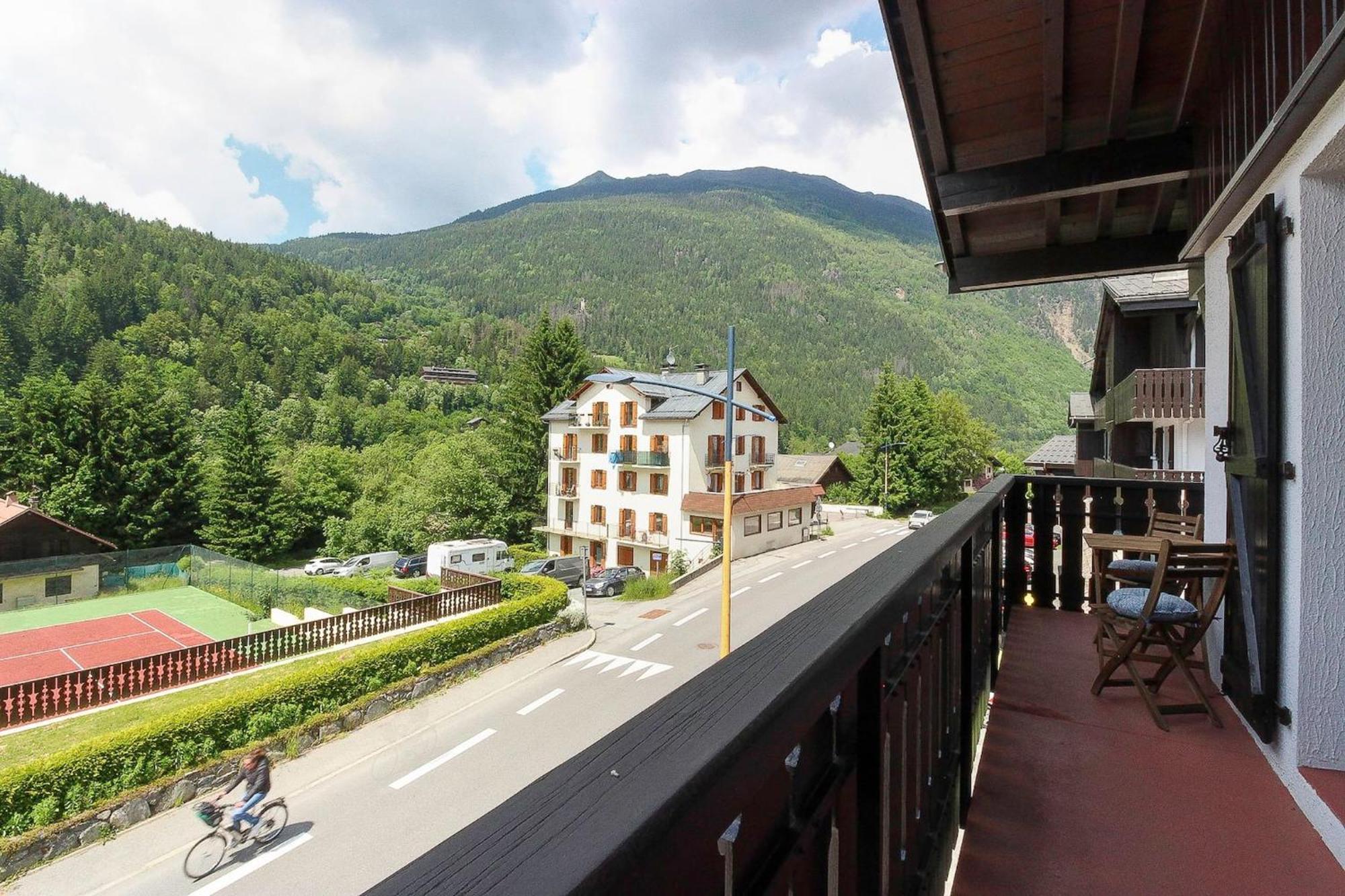 Apartamento La Griaz - Chaleureux Et Cosy -Vue Sur Les Montagnes - Grand Balcon Les Houches Exterior foto