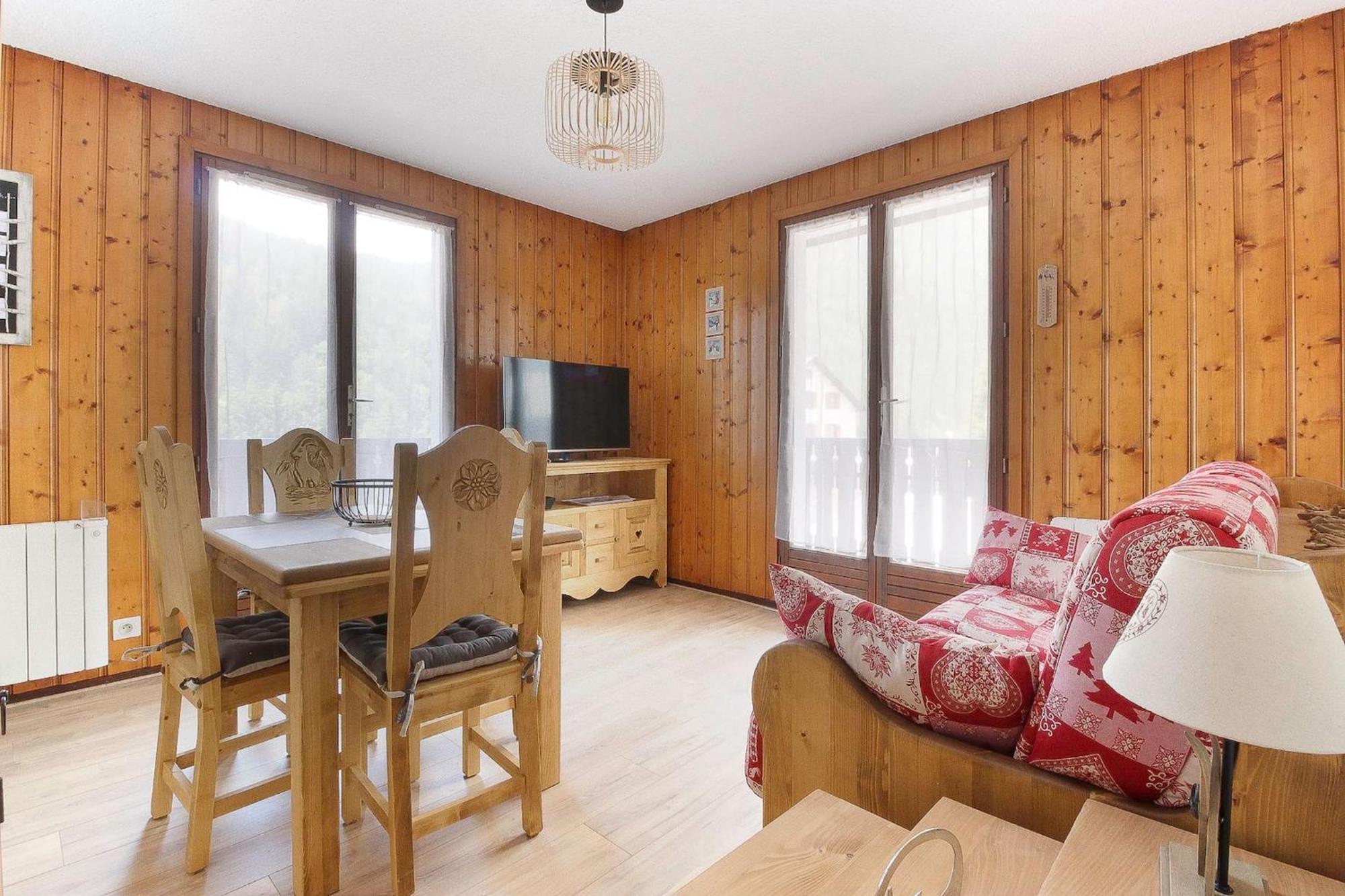 Apartamento La Griaz - Chaleureux Et Cosy -Vue Sur Les Montagnes - Grand Balcon Les Houches Exterior foto